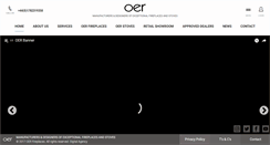 Desktop Screenshot of oerfireplaces.com